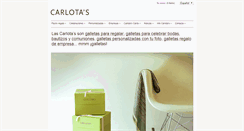 Desktop Screenshot of carlotas.com